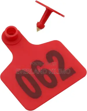 Large Ear Tags - Numbered for Animal Classification