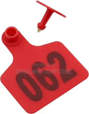 Large Ear Tags - Numbered for Animal Classification