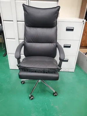Plush Onyx Ergonomic Office Chair