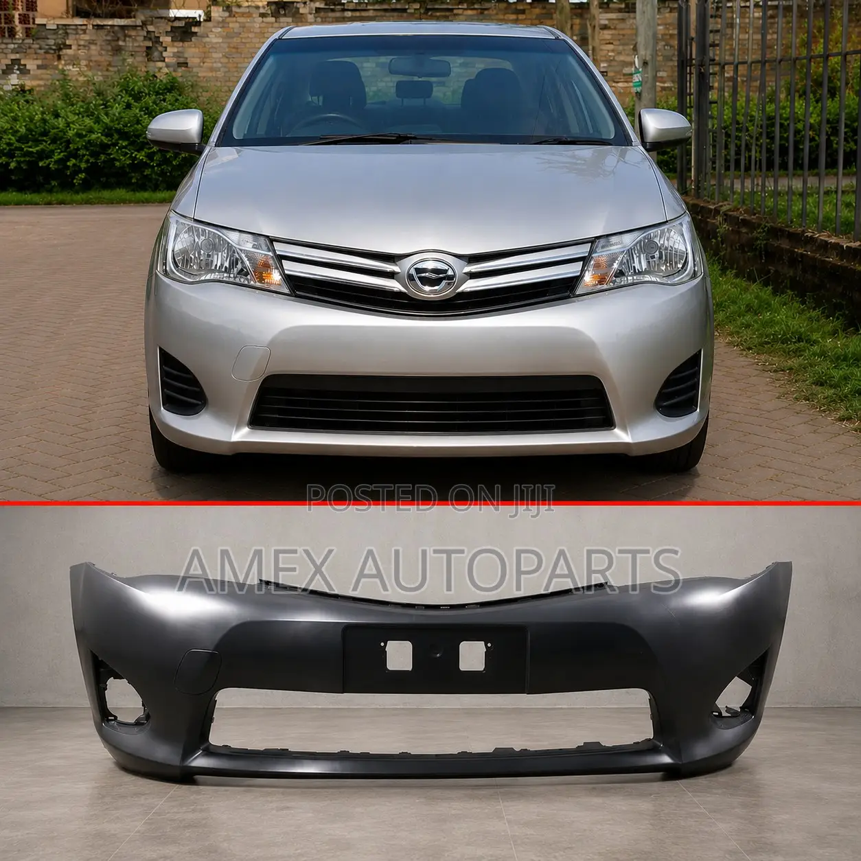 Front Bumper Toyota Axio Fielder Nze161 2012 - 2014
