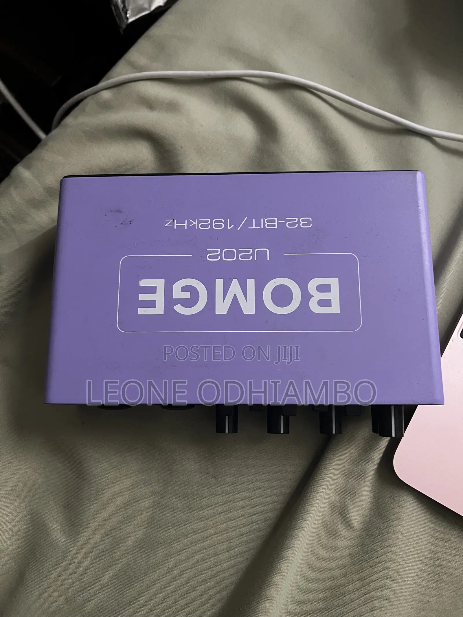 Audio Interface Used
