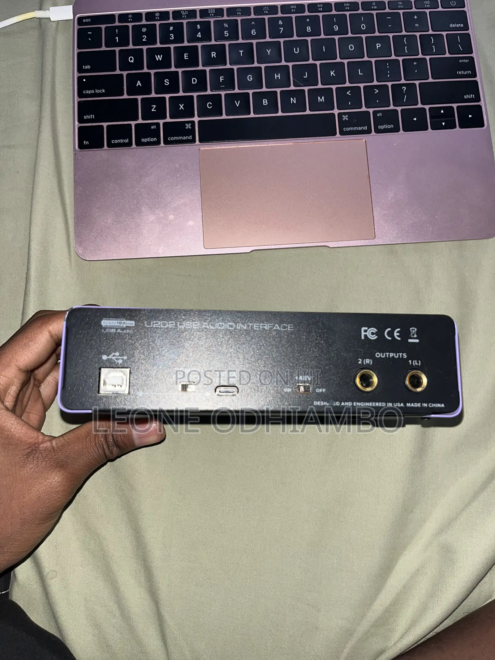 Audio Interface Used