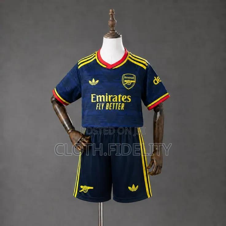 Arsenal Away Kids Jersey 26/27.