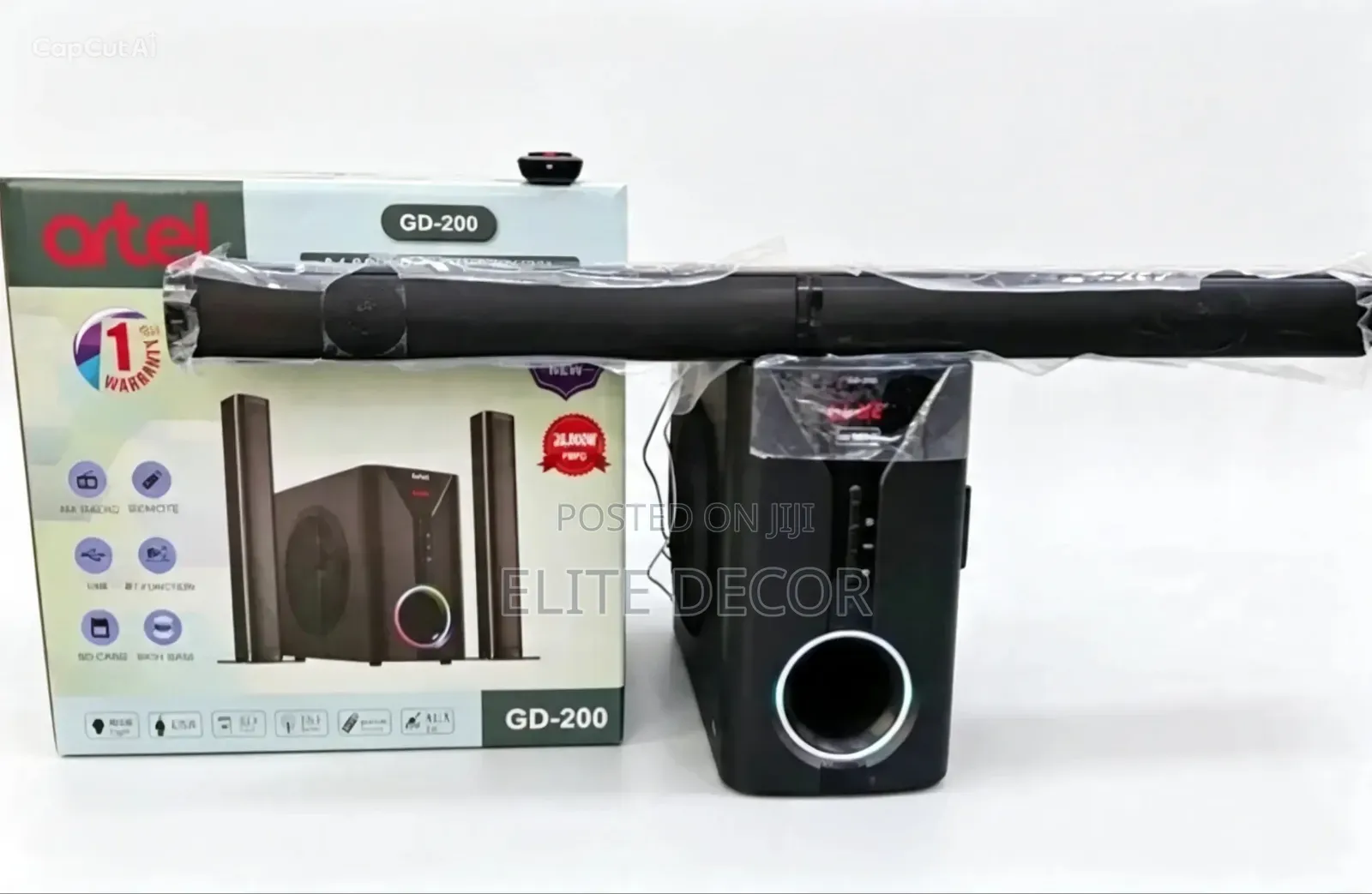 Artel GD-200 2.1CH Multimedia Speaker System