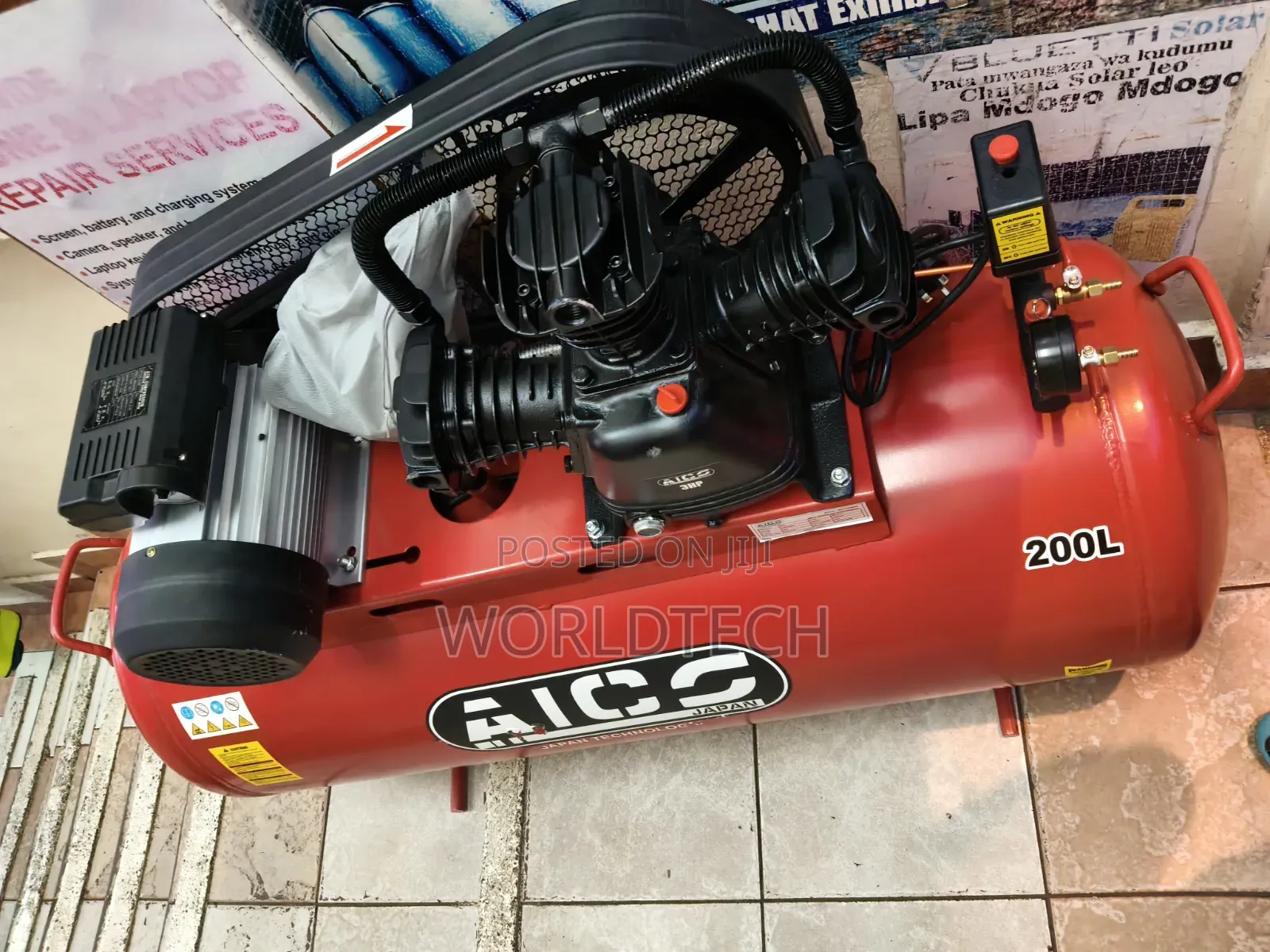 200l Aico Electric Compressor/Quality Aico 3 Piston Electric Compresor