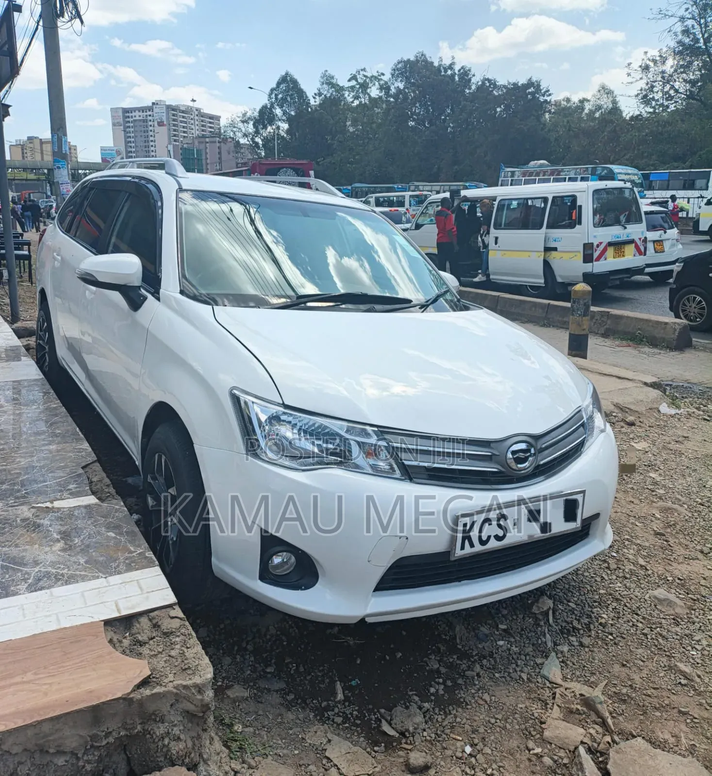 Toyota Corolla Fielder 2012 White
