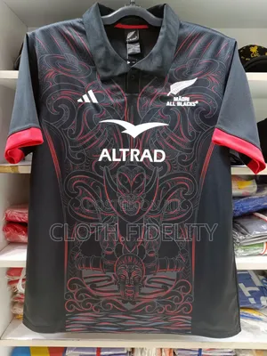 Maori All Blacks Home Rugby Jersey.