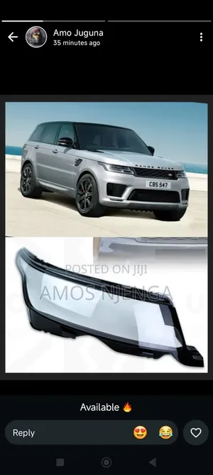 Range Rover Sport Headlight Lens