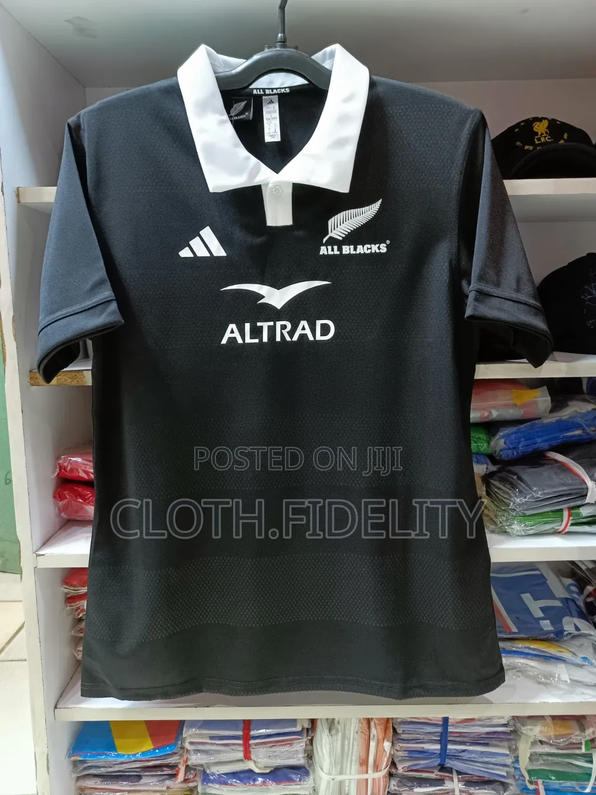 All Blacks New Zealand Rugby Jersey.