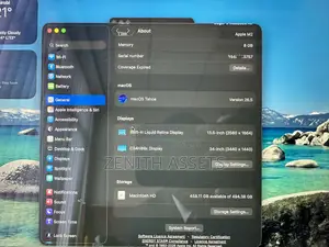 Laptop Apple MacBook Air 2022 M2 8GB Apple M2 SSD 512GB