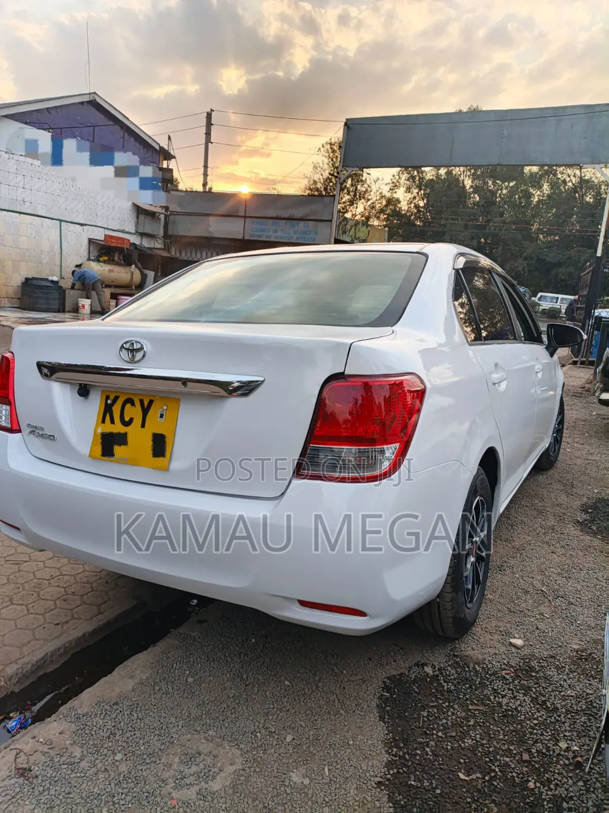 Toyota Axio 2012 White