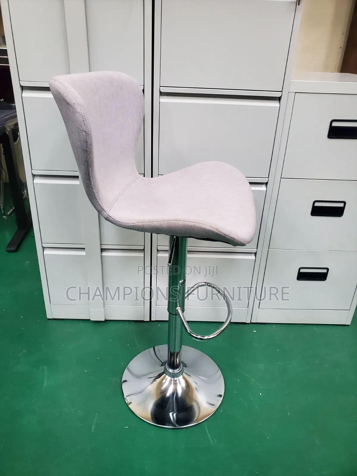 Light Grey Mickey Barstool