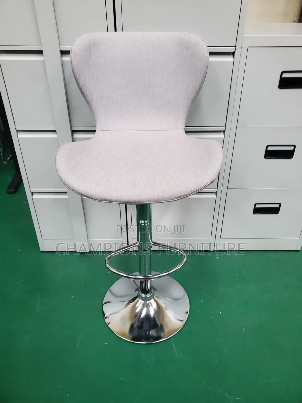 Light Grey Mickey Barstool
