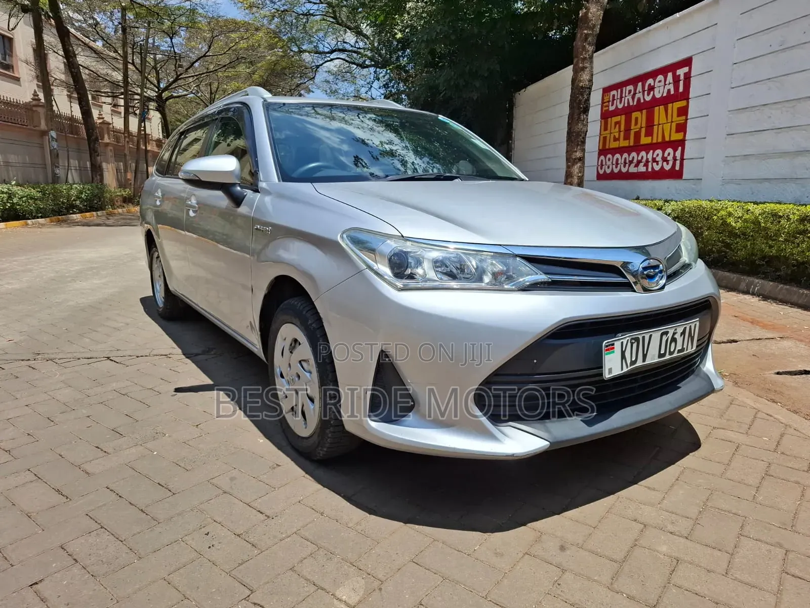 Toyota Corolla Fielder 1.5 Hybrid FWD 2018 Silver