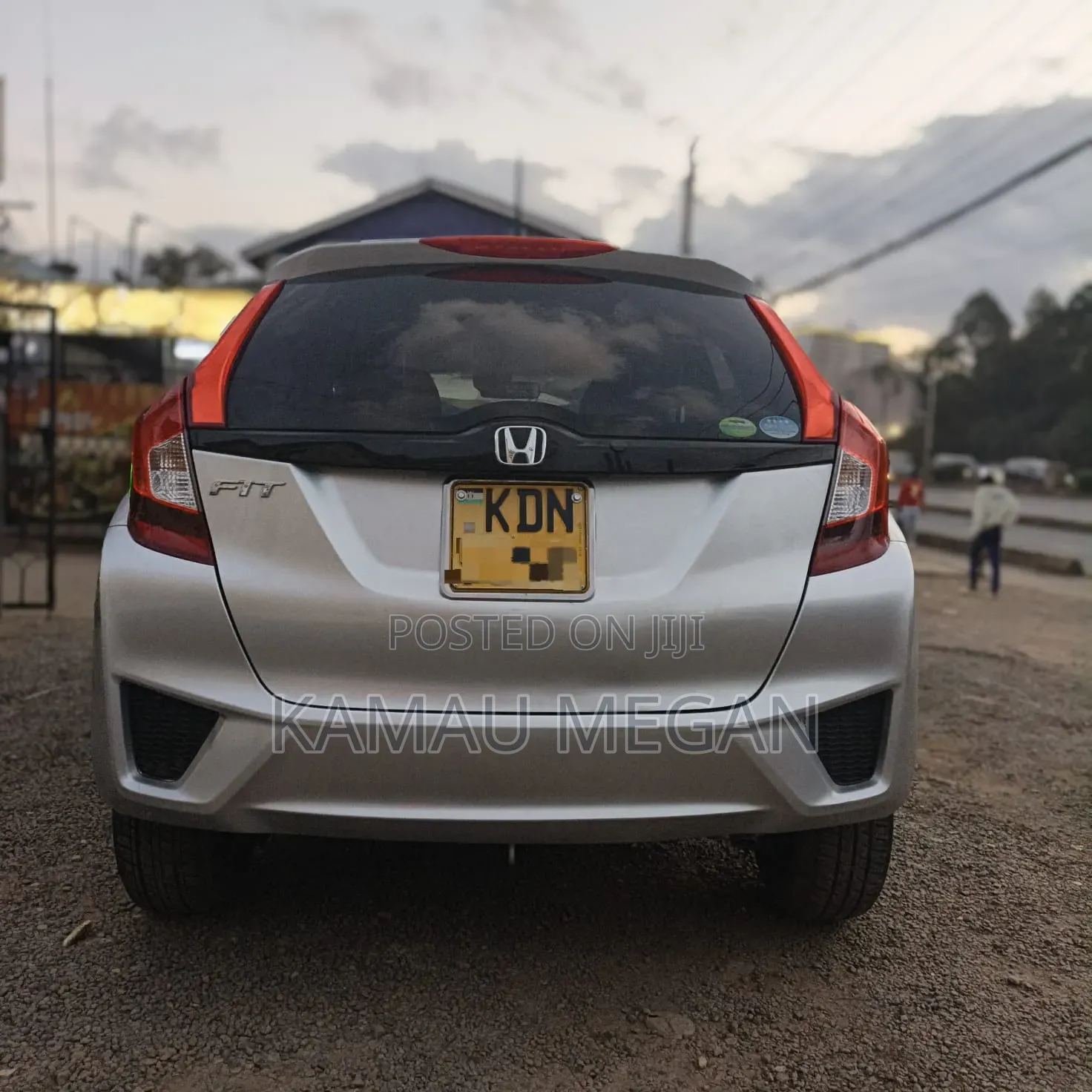 Honda Fit 2015 Silver