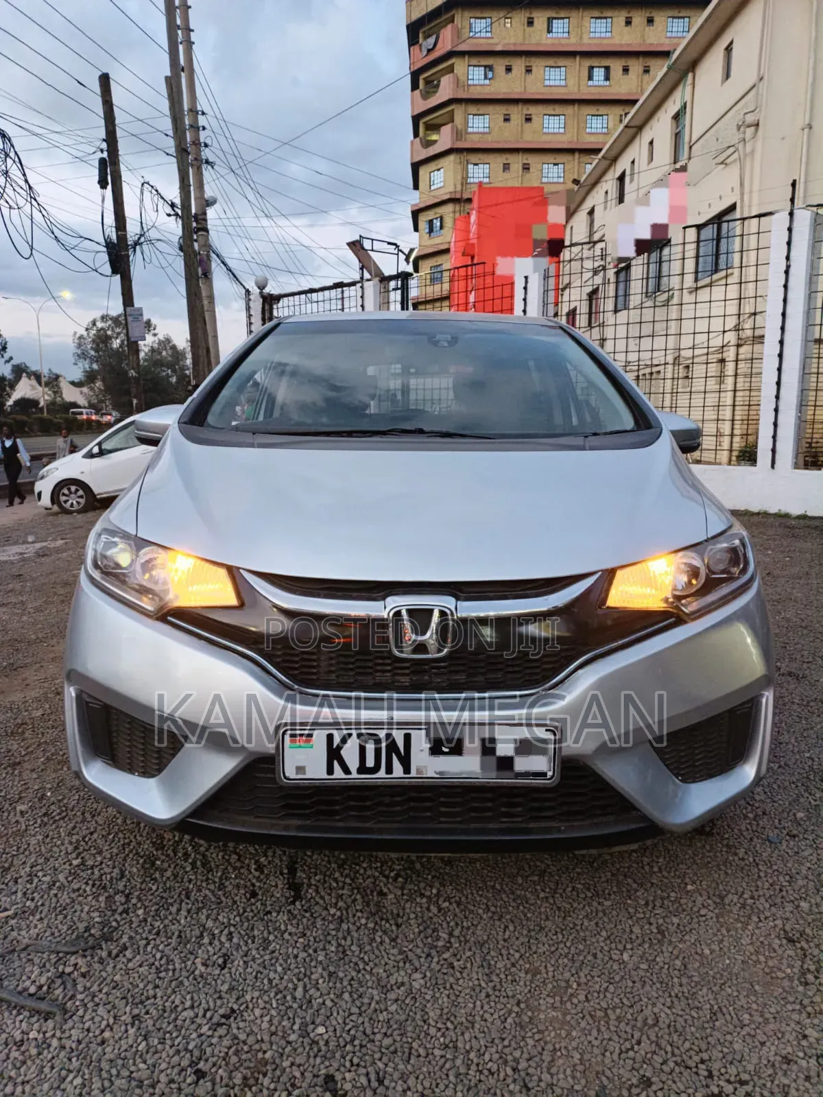 Honda Fit 2015 Silver