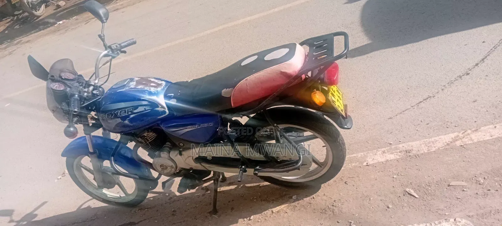Bajaj Boxer 2020 Blue