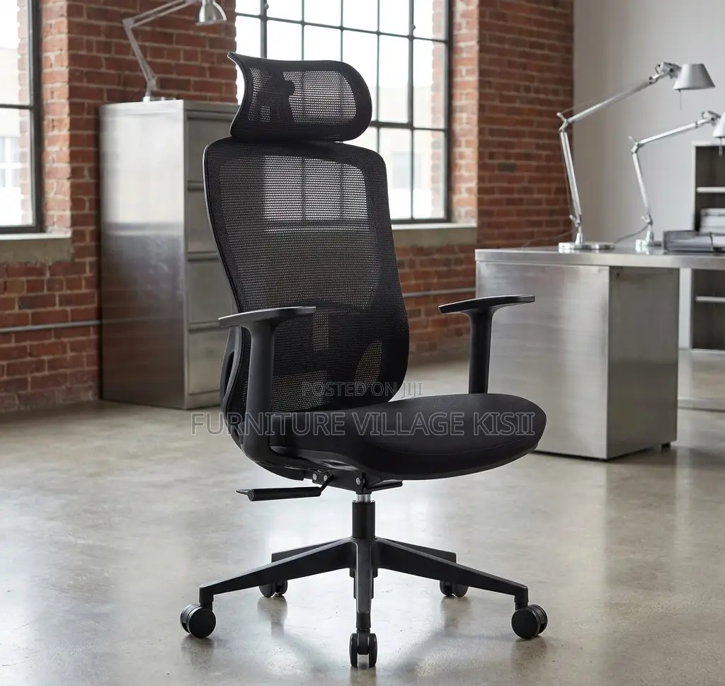 Office Chair;High Back Orthopedic Office Visitors Seat