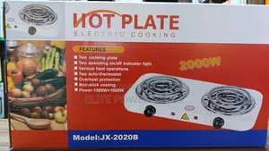 *Electric Double Coil Hotplate