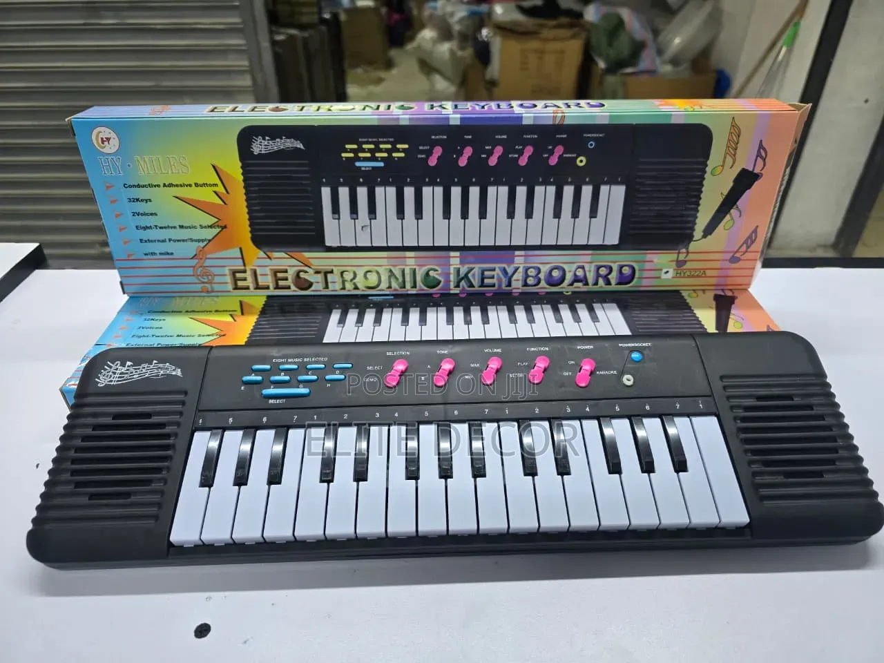 32-Key Educational Kids Piano With Microphone
