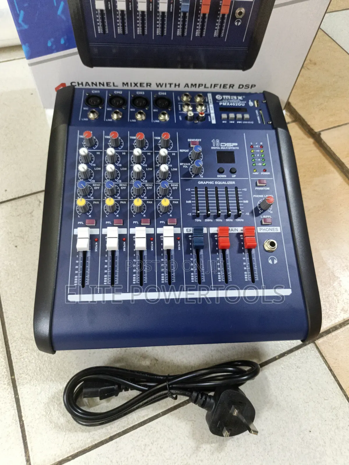 4-Channel Bluetooth Audio Mixer With USB