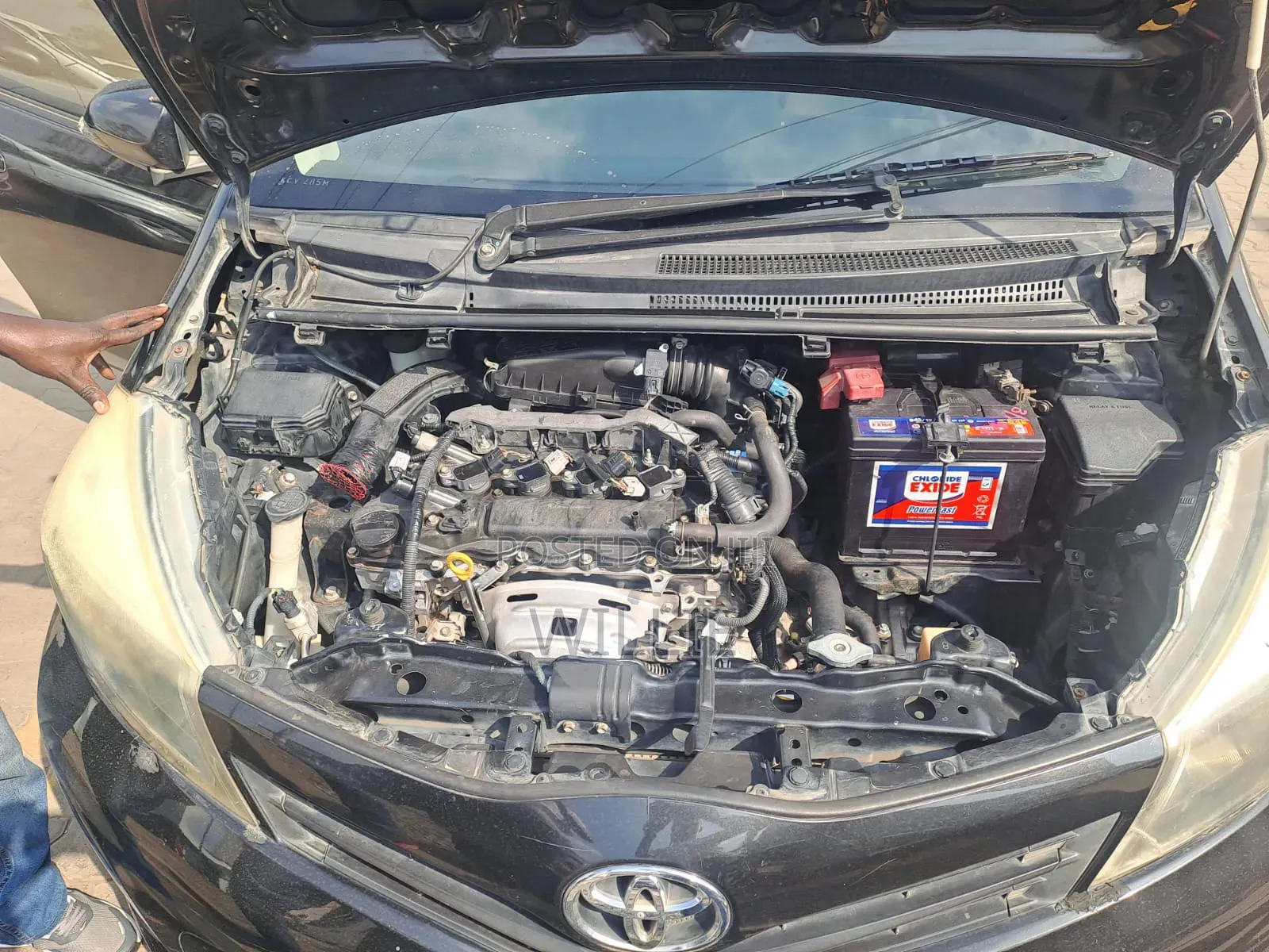 Toyota Vitz 2012 Black