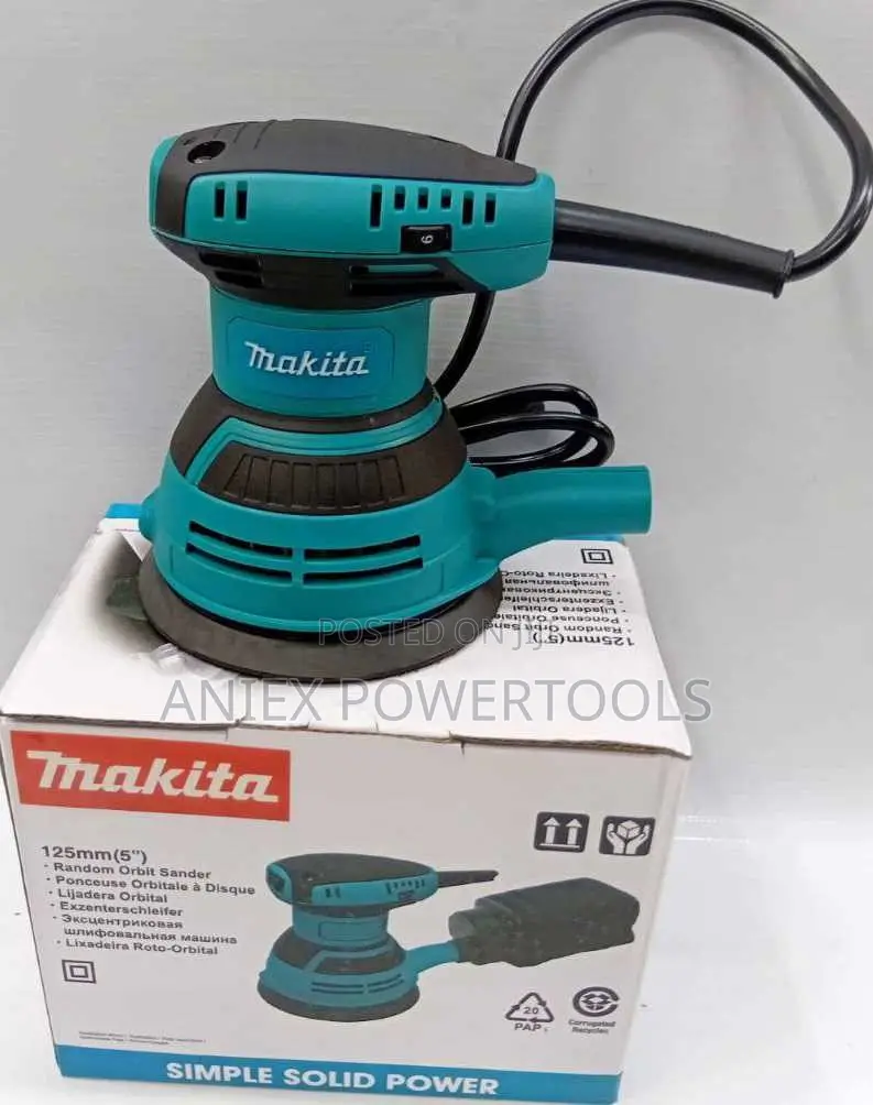 Makita M9204B 125mm (5") Random Orbit Sander 240W