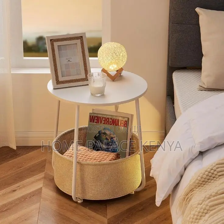 Nightstand; High Quality Nightstand With Washable Storage Compartment