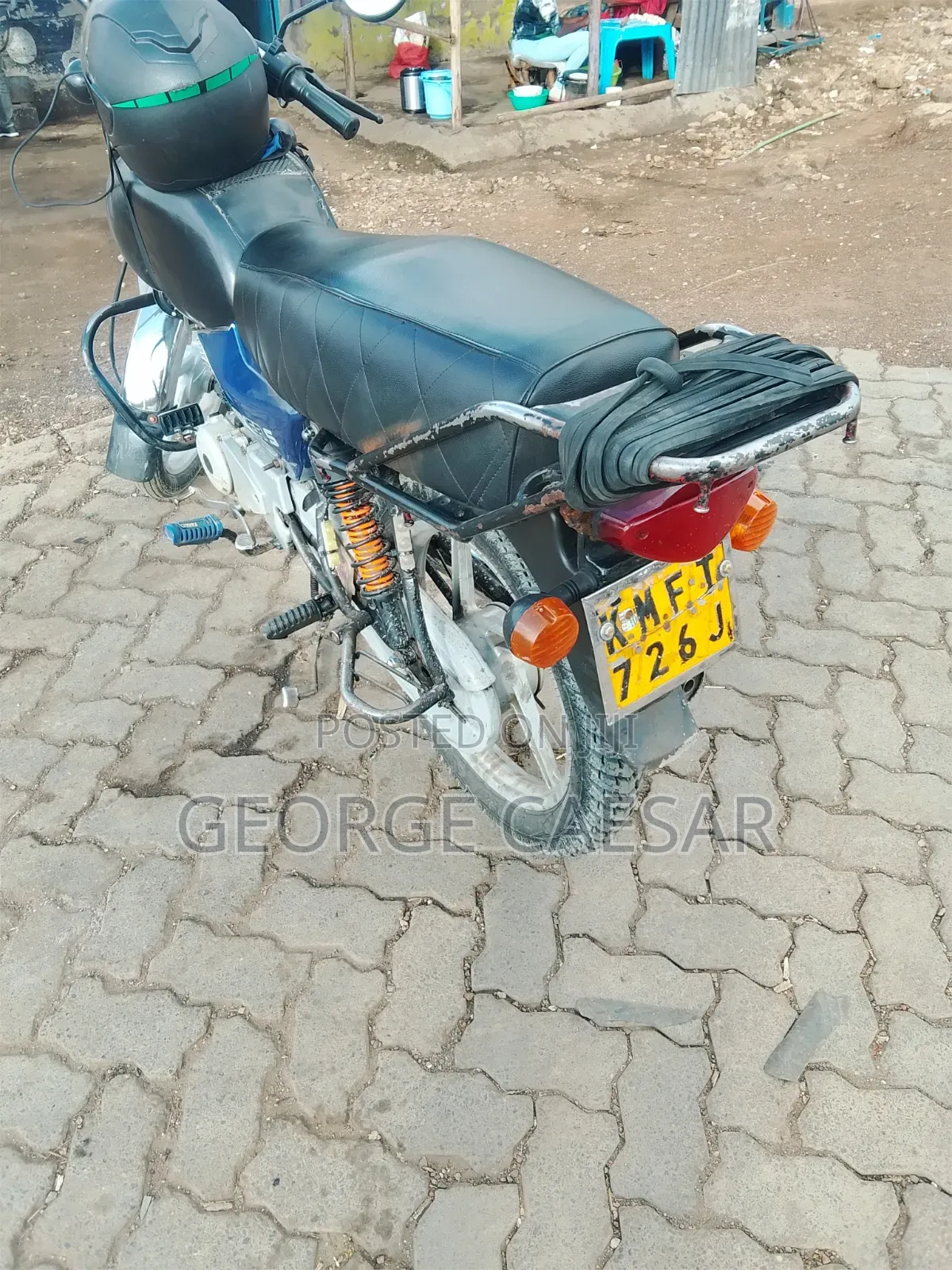 Bajaj Boxer 100 2020 Blue