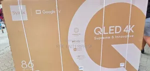 Syinix 
86inches Google Qled Brand New Smart TV