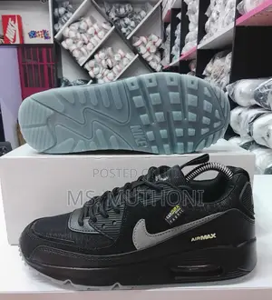 The Nike Air Max 90 Surplus 'Triple Black' Size 40-45