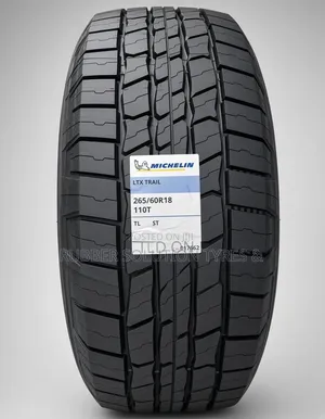 265 /60 R18 Michelin Tyres 110t LTX Trail All-Terrain