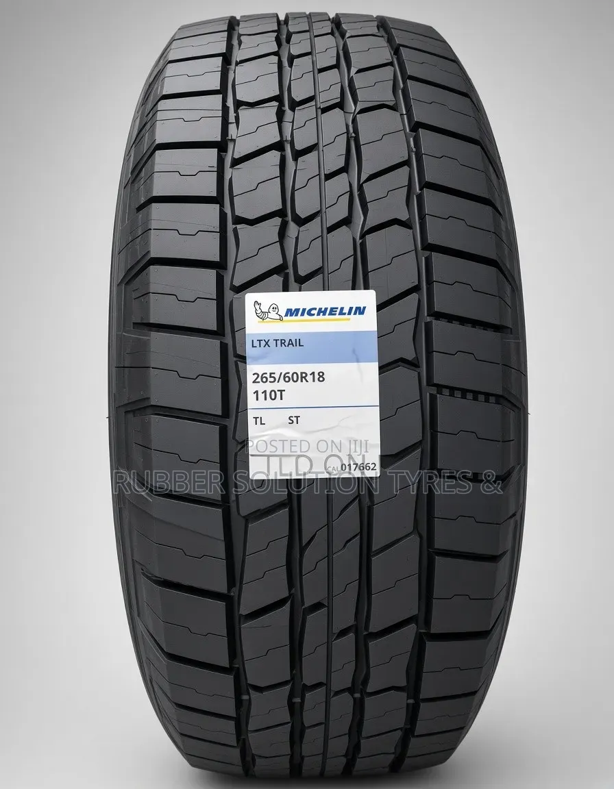 265 /60 R18 Michelin Tyres 110t LTX Trail All-Terrain