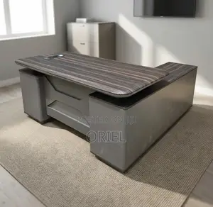Office Desk : 1600mm Executive Office Black Table