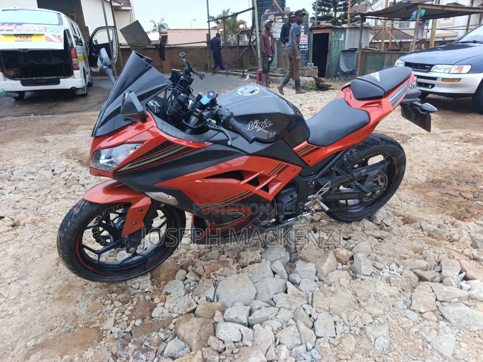 Kawasaki Ninja 300 2013 Orange