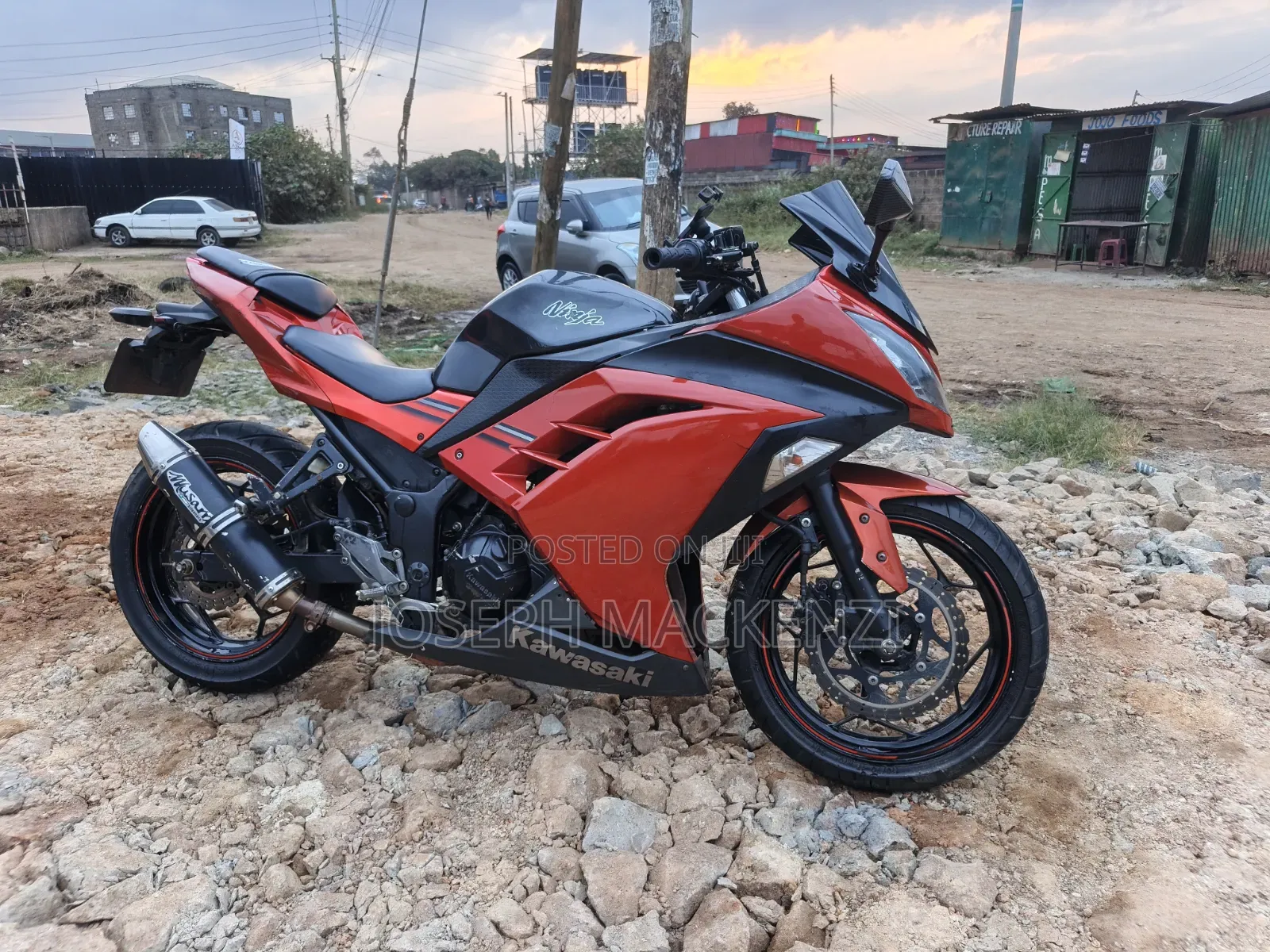 Kawasaki Ninja 300 2013 Orange