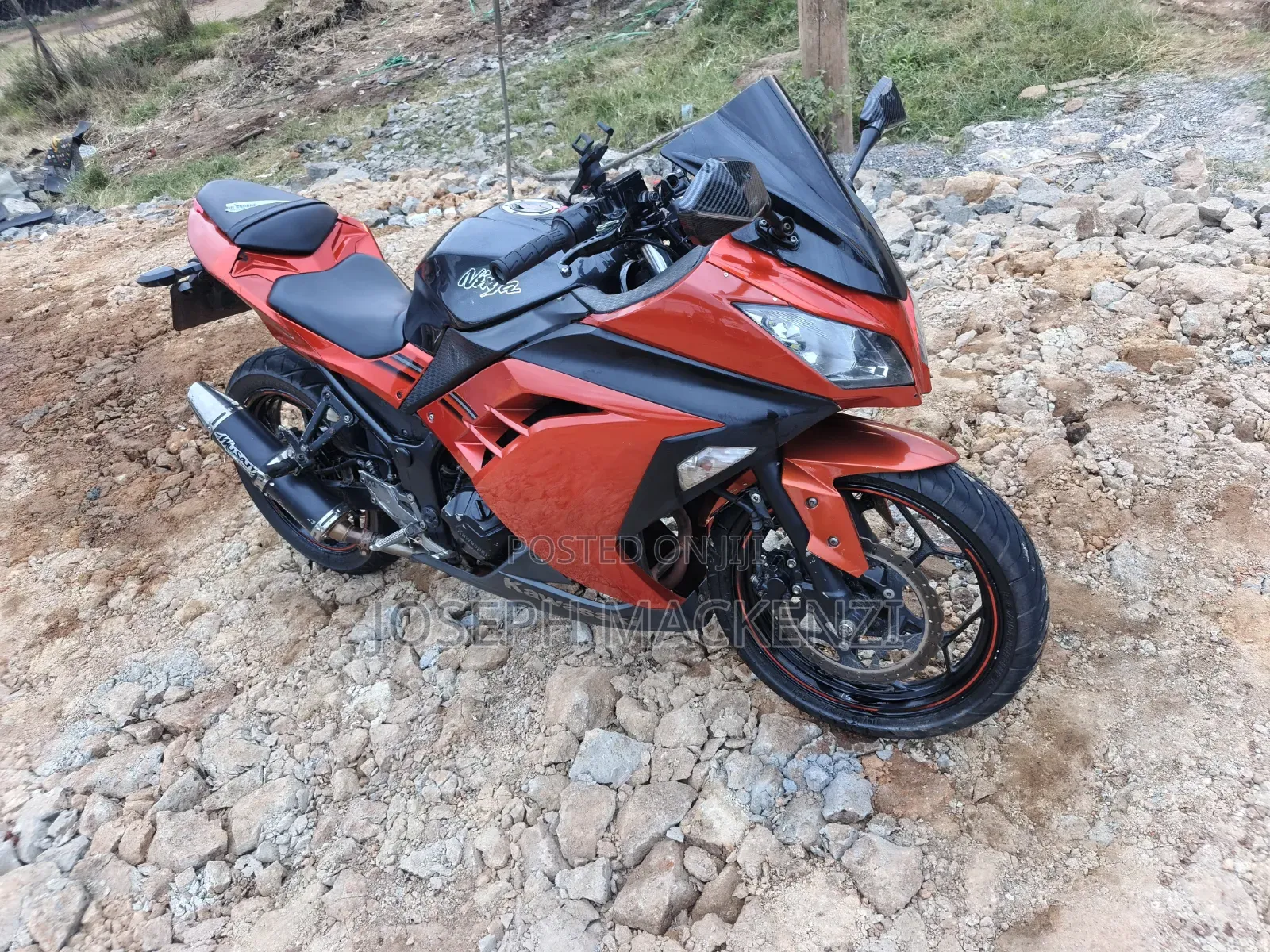 Kawasaki Ninja 300 2013 Orange