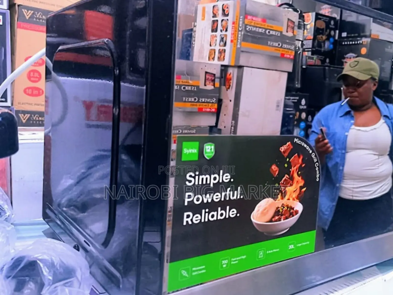 Syinix Microwave With Grill 20l