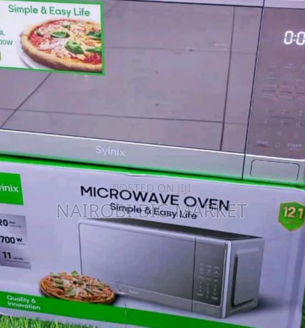 Syinix Microwave Digital Silver 20l