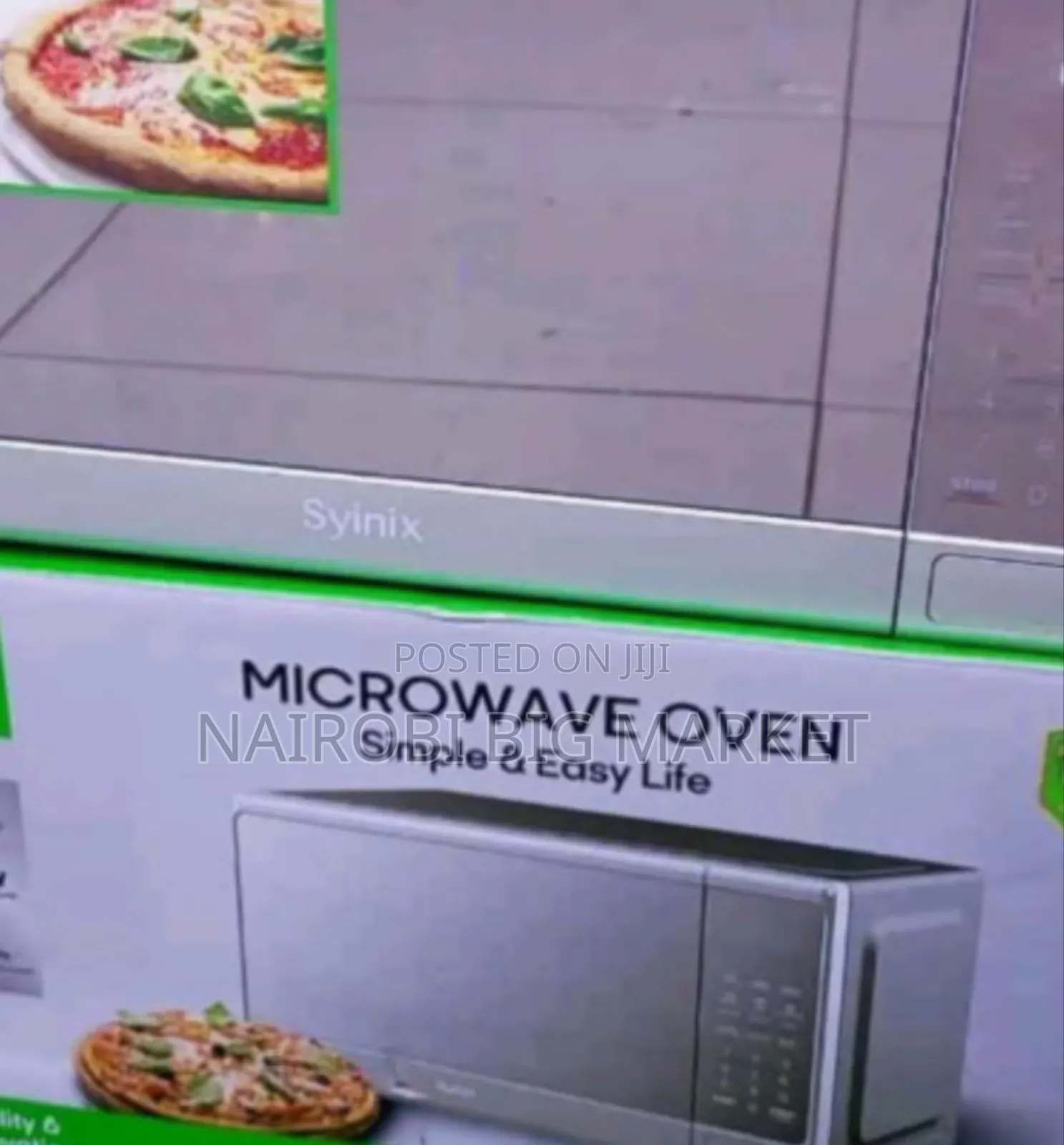 Syinix Microwave Digital Silver 20l