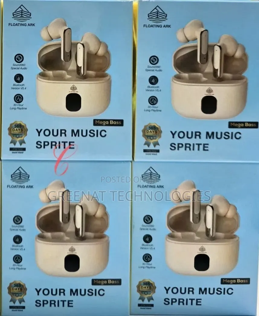 Floating Arc FTW-T222 Sound Island Earbuds 30 Hours Mega Bass