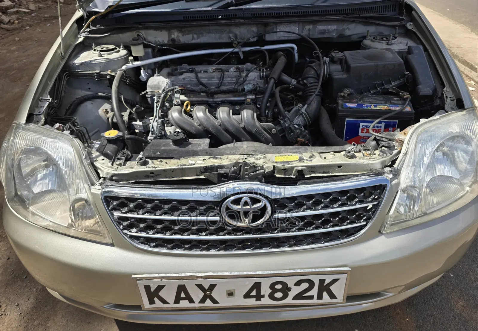 Toyota Corolla 2005 Gold