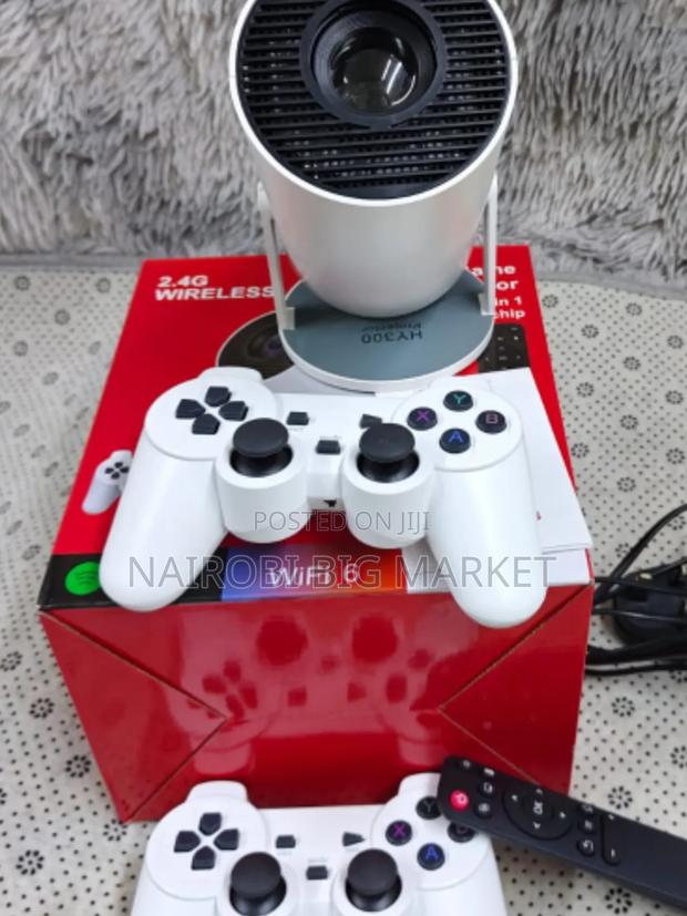 Hy300 Projector Android 13smart Portable Gaming Projector - thumbnail 2