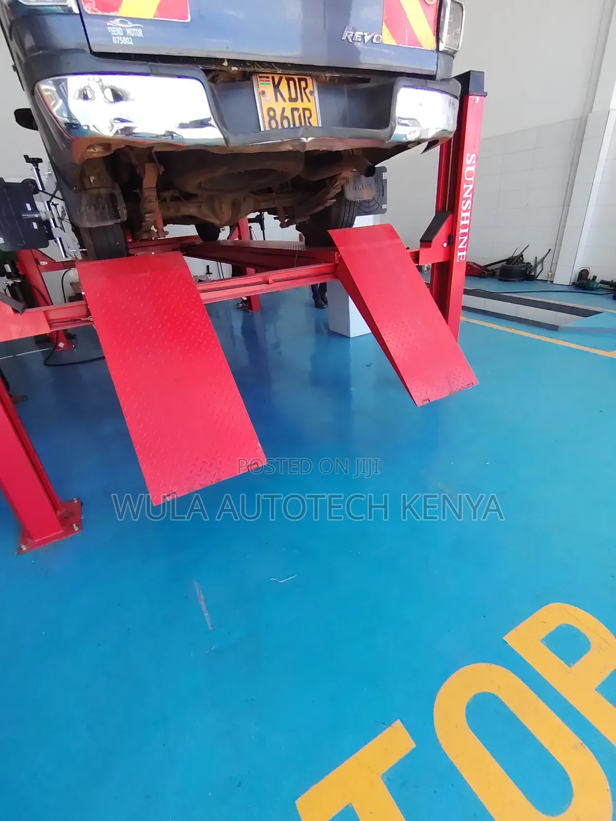 Wheel Alignment Service Heavy Duty 4post Carlift Machine Sunshine