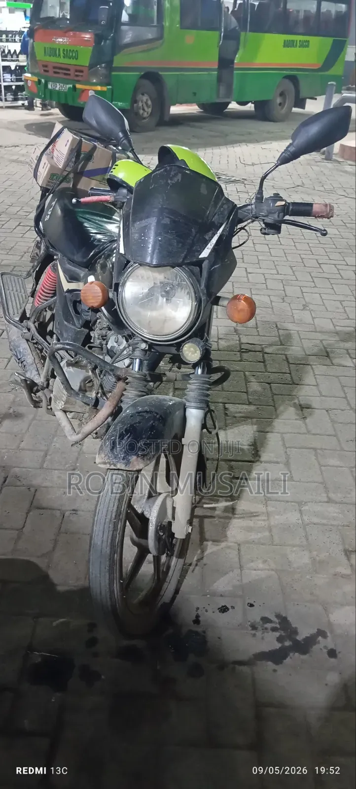 TVS HLX Plus ES 2019 Black