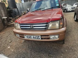 Toyota Land Cruiser Prado 2000 Maroon