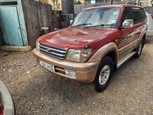 Toyota Land Cruiser Prado 2000 Maroon