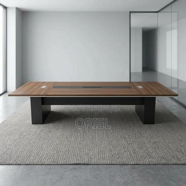 Office Boardroom Table : 3 Metres Conference Table - thumbnail 2