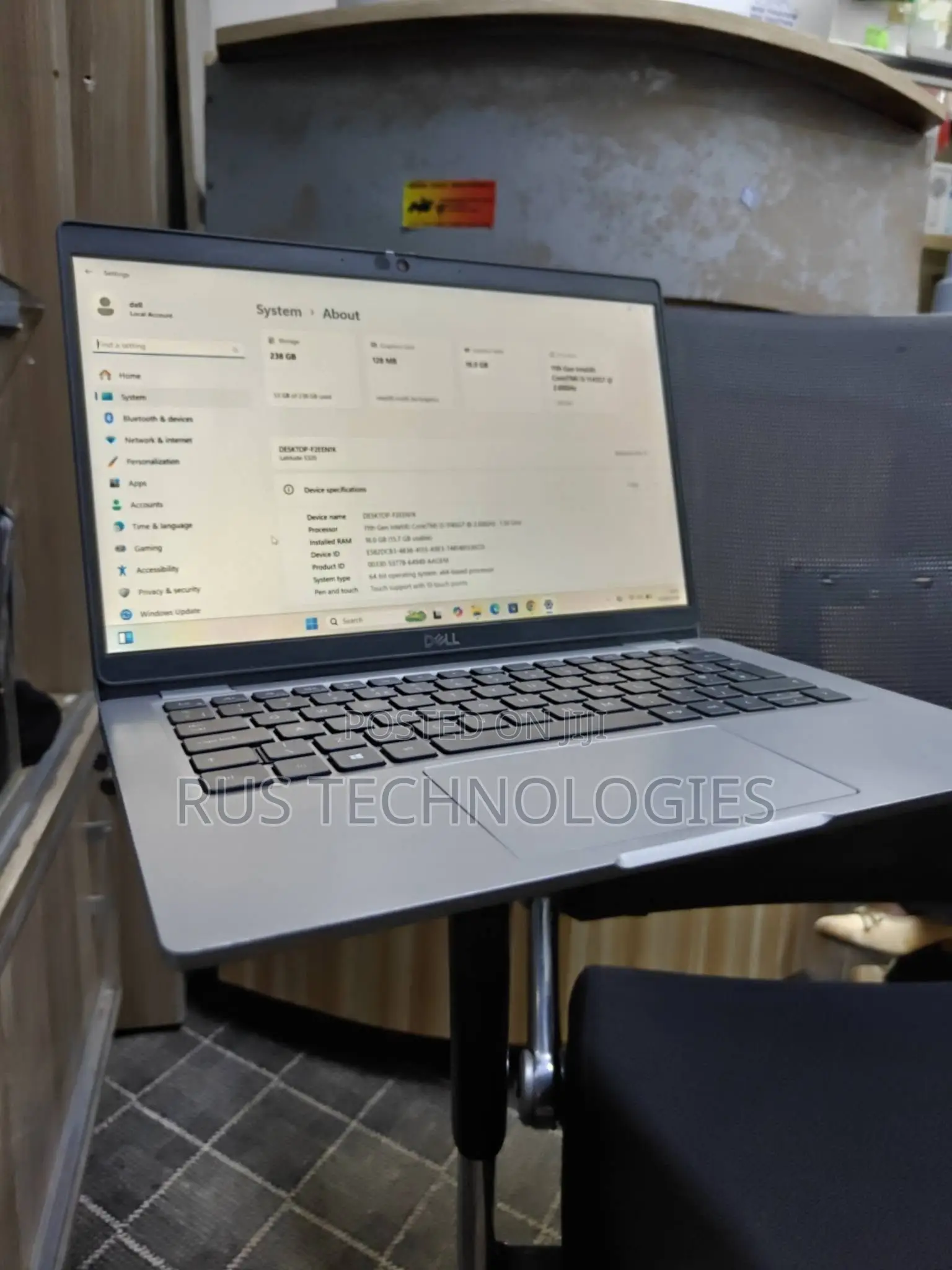 Laptop Dell Latitude 5300 8GB Intel Core i5 SSD 256GB
