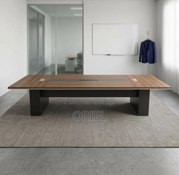 Office Boardroom Table : 3 Metres Conference Table - thumbnail 5